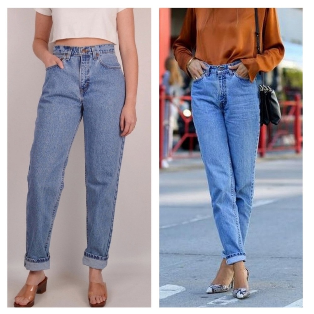 Gitano High Rise Light Blue Mom Jeans